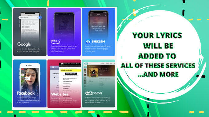 Musixmatch Lyrics Sync & Registration