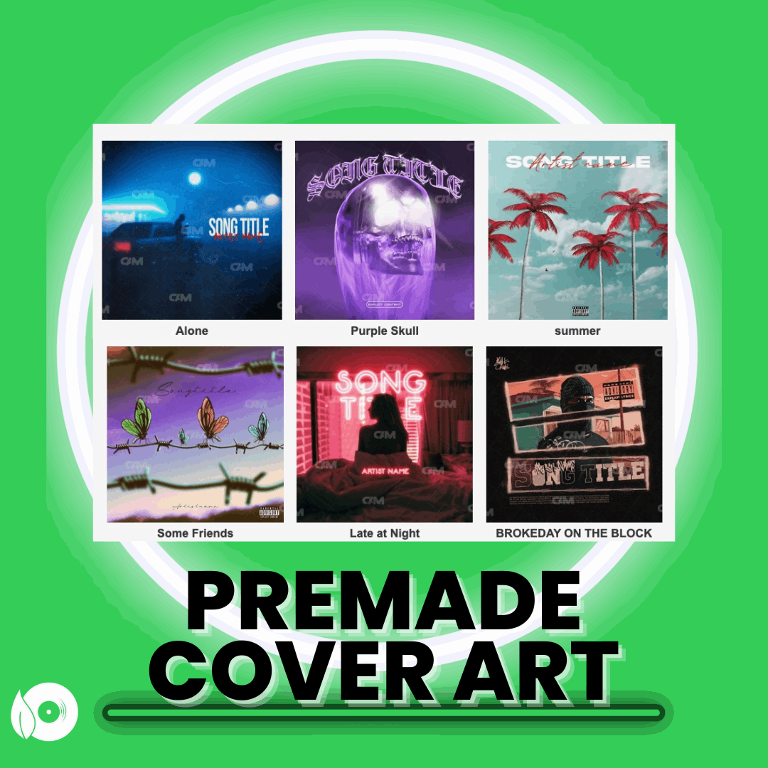 Premade Cover Art Design - Organic Music Marketing